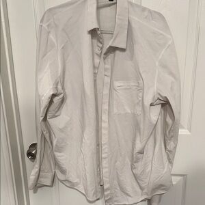 lululemon athletica White Casual Button Down Shirt